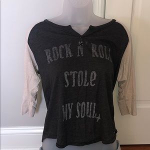 Junk Food 3/4 Sleeve T-shirt